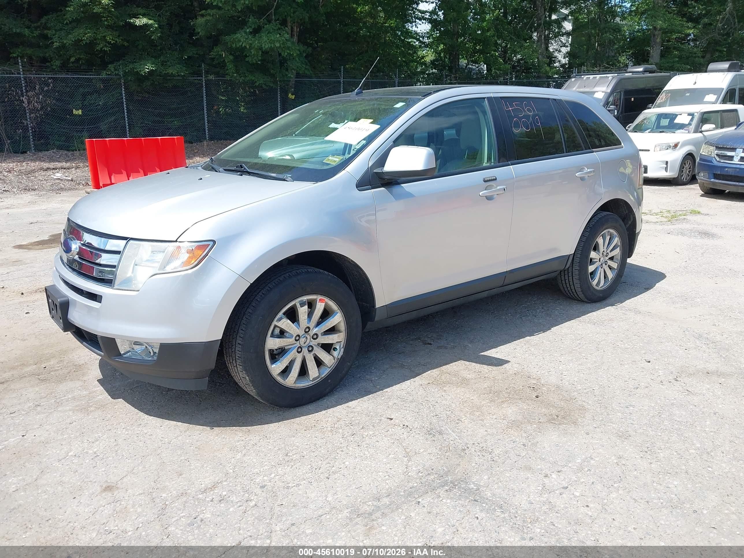 2010 Ford Edge Sel Серебряный vin: 2FMDK3JC8ABA22040