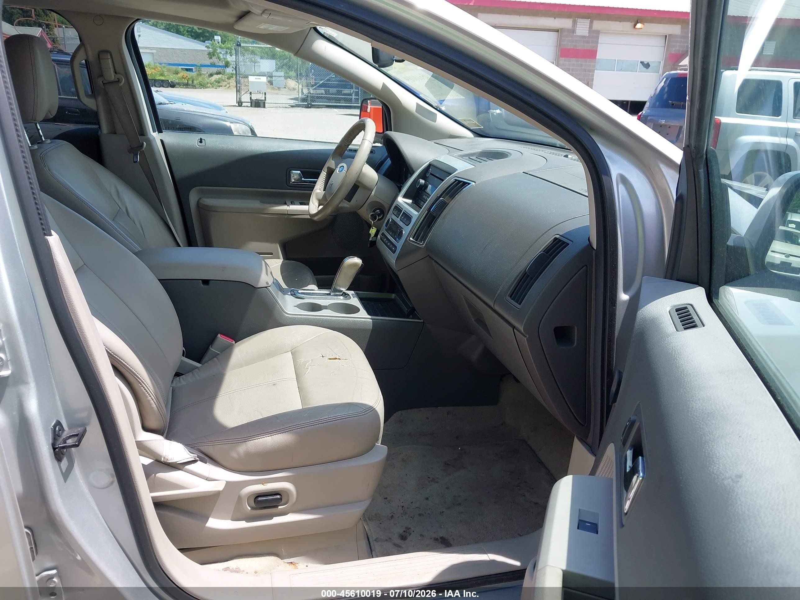 2010 Ford Edge Sel Серебряный vin: 2FMDK3JC8ABA22040
