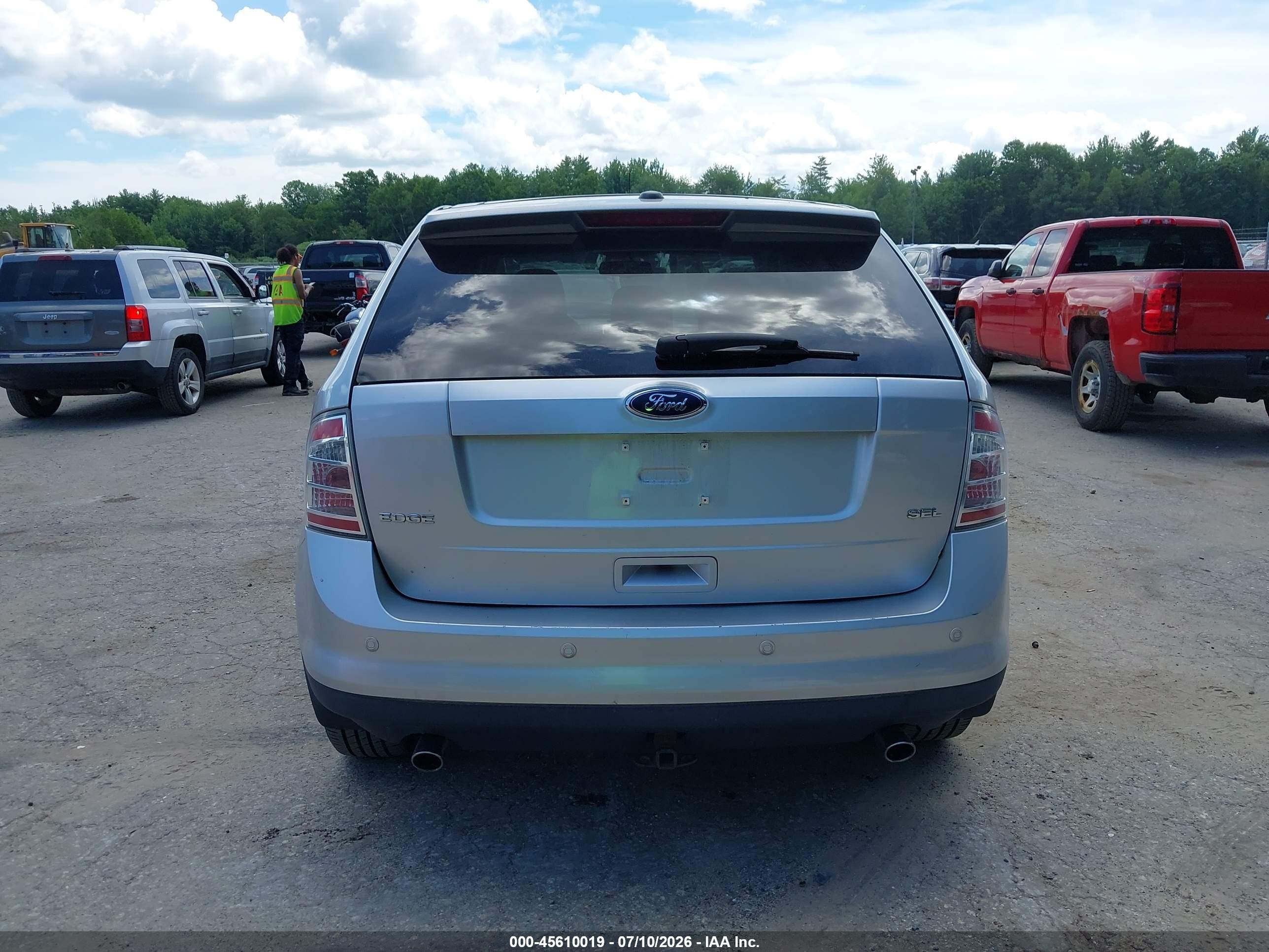 2010 Ford Edge Sel Серебряный vin: 2FMDK3JC8ABA22040