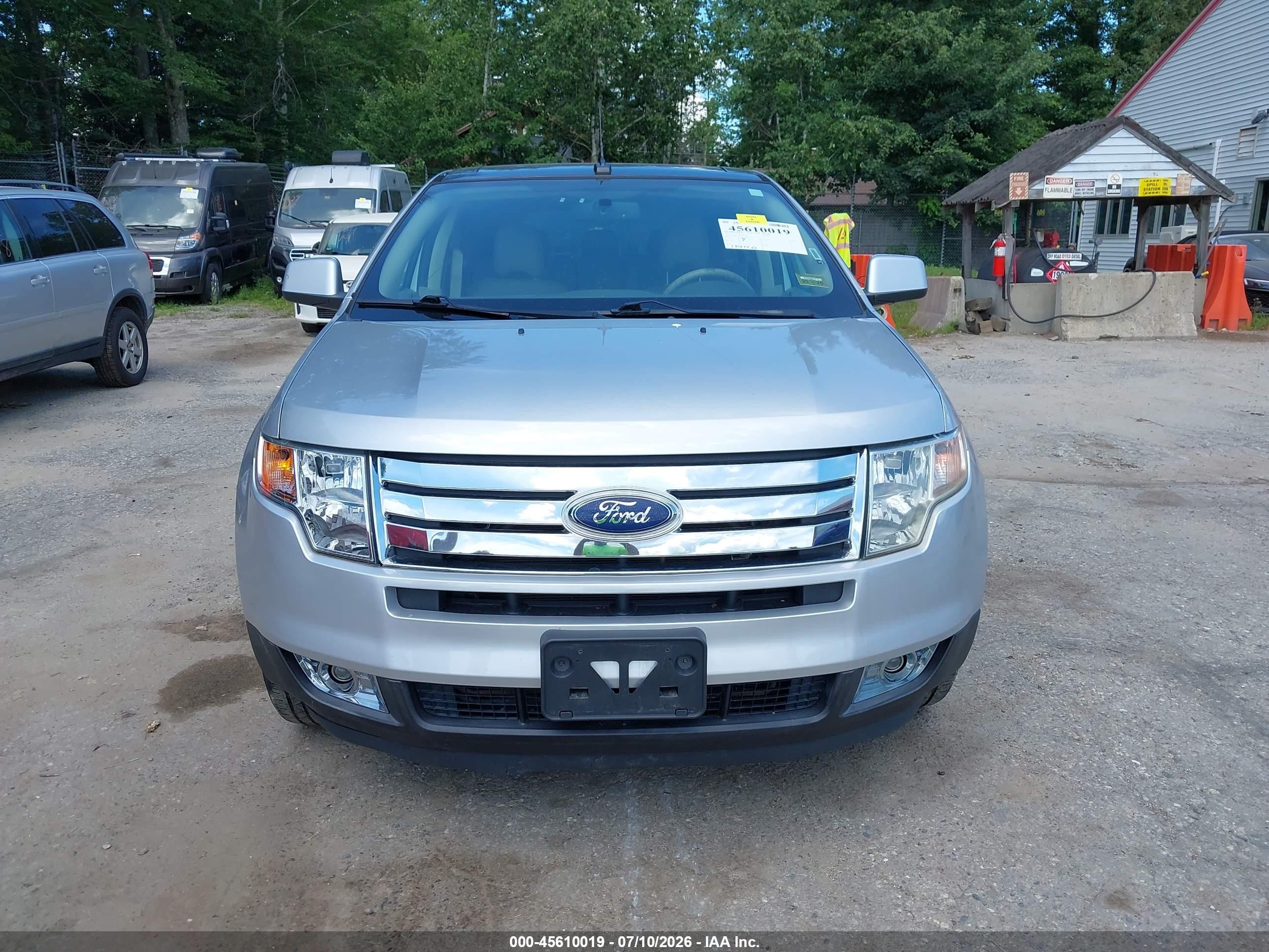 2010 Ford Edge Sel Серебряный vin: 2FMDK3JC8ABA22040