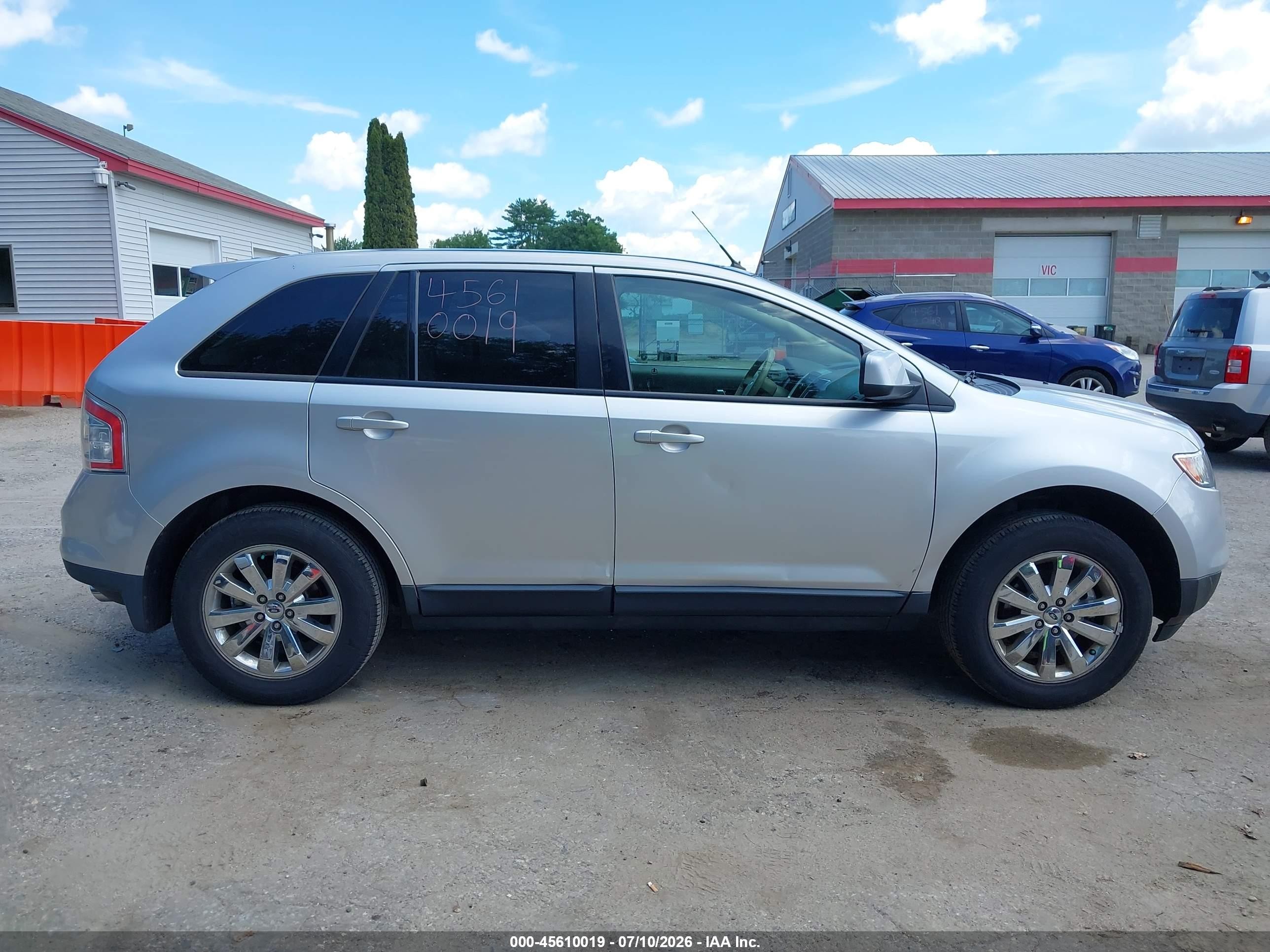 2010 Ford Edge Sel Серебряный vin: 2FMDK3JC8ABA22040