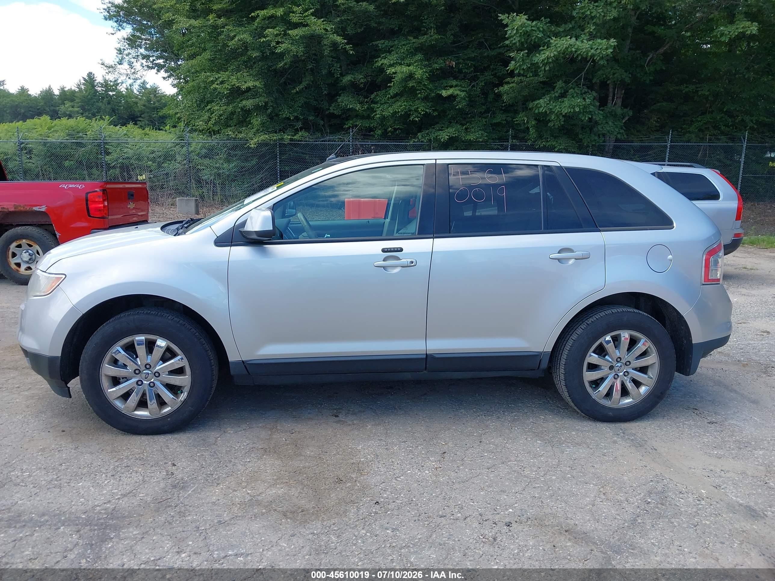 2010 Ford Edge Sel Серебряный vin: 2FMDK3JC8ABA22040