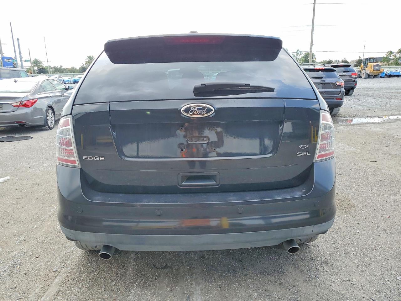 2010 Ford Edge Sel Черный vin: 2FMDK3JC8ABA72632