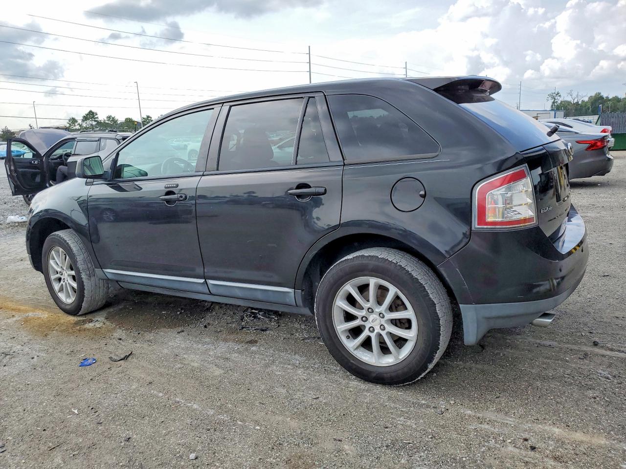 2010 Ford Edge Sel Черный vin: 2FMDK3JC8ABA72632