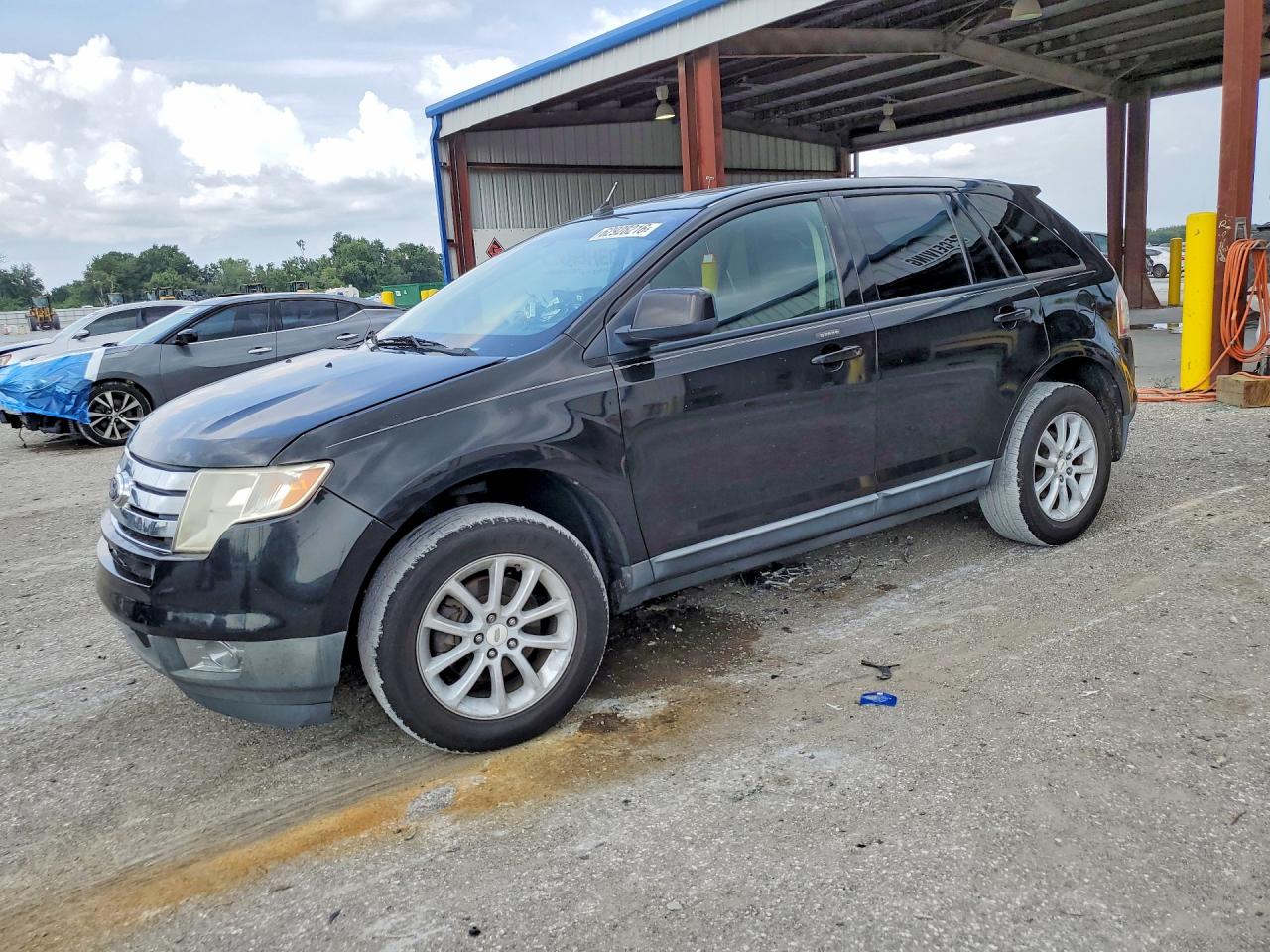 2010 Ford Edge Sel Black vin: 2FMDK3JC8ABA72632