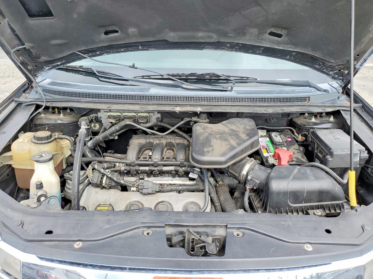 2010 Ford Edge Sel Черный vin: 2FMDK3JC8ABA72632