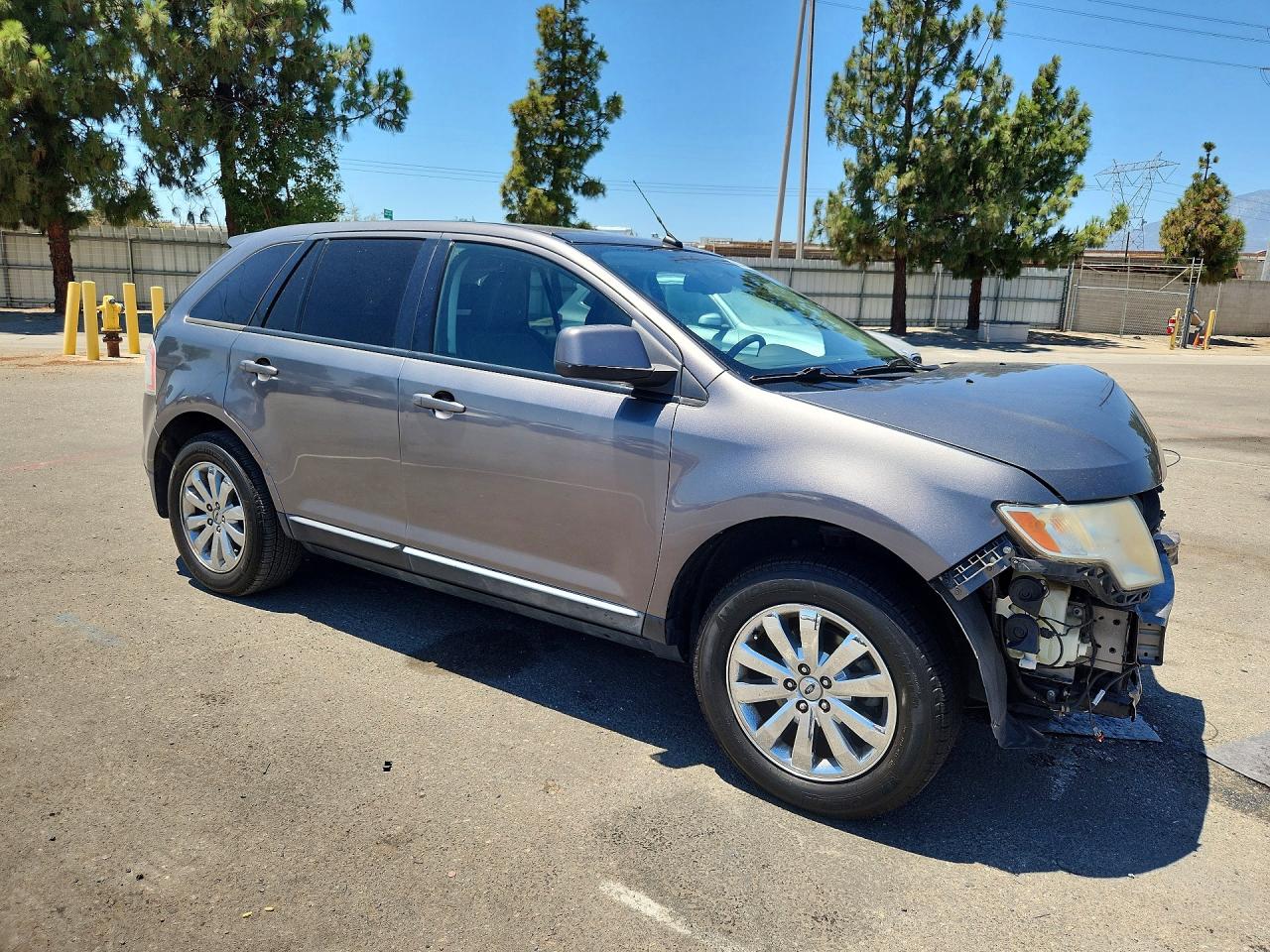 2010 Ford Edge Sel Gray vin: 2FMDK3JC8ABA83775