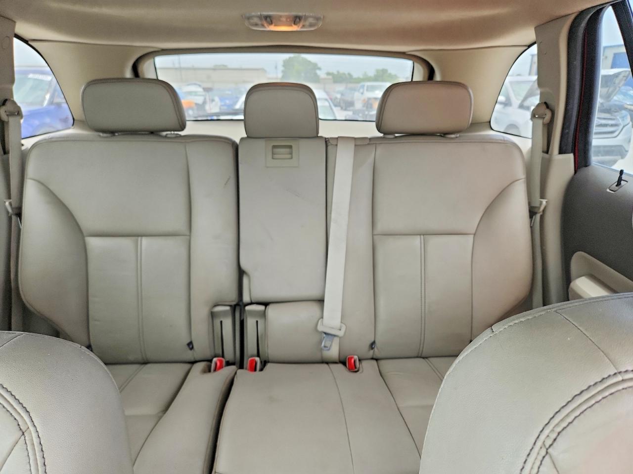 2010 Ford Edge Sel Red vin: 2FMDK3JC8ABB11770