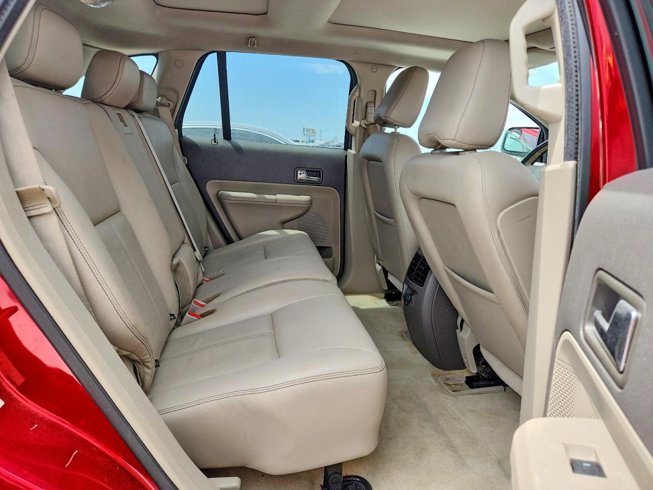 2010 Ford Edge Sel Red vin: 2FMDK3JC8ABB11770