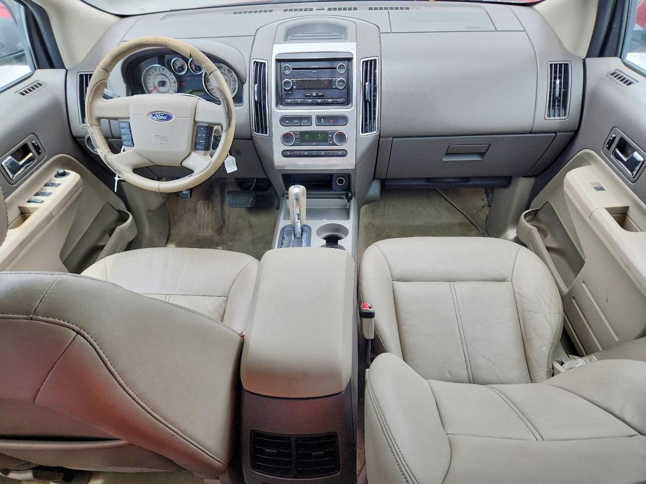 2010 Ford Edge Sel Red vin: 2FMDK3JC8ABB11770
