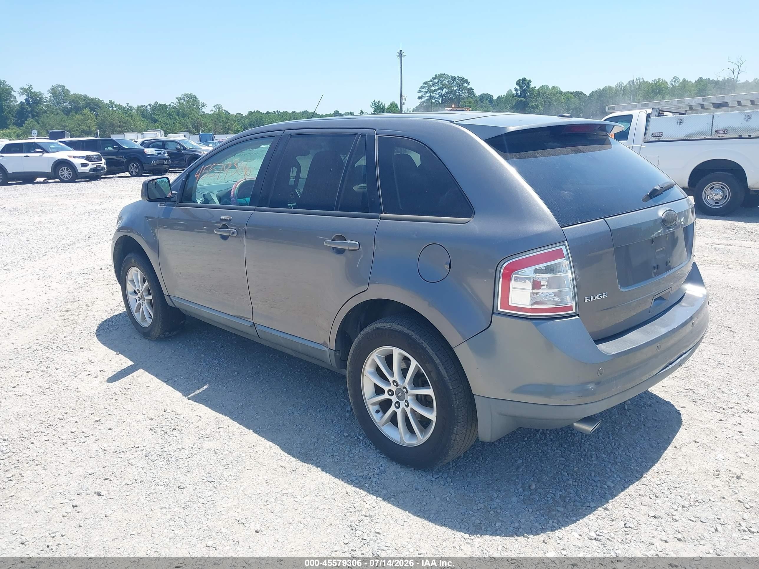 2010 Ford Edge Sel Gray vin: 2FMDK3JC8ABB31856
