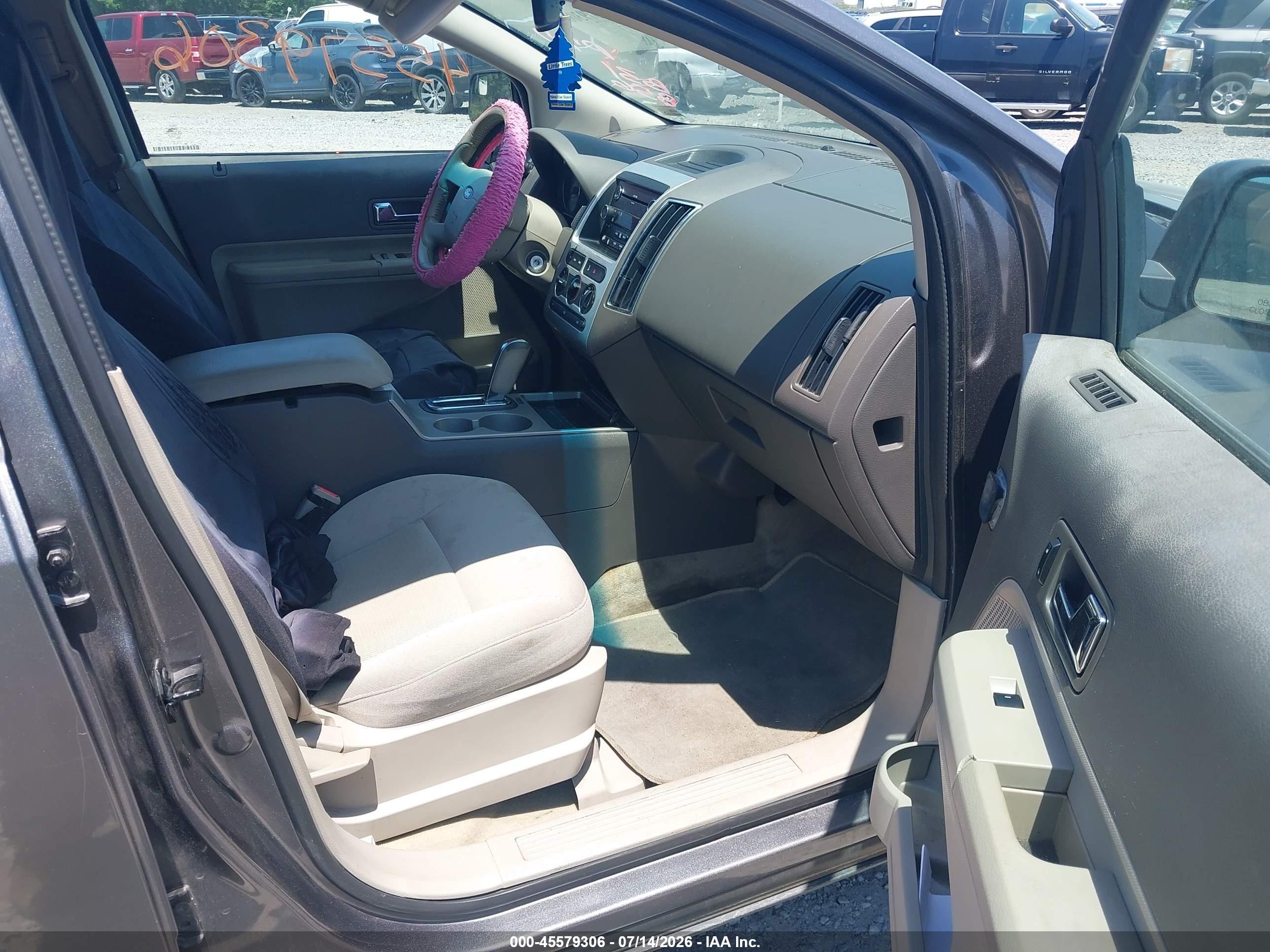 2010 Ford Edge Sel Gray vin: 2FMDK3JC8ABB31856