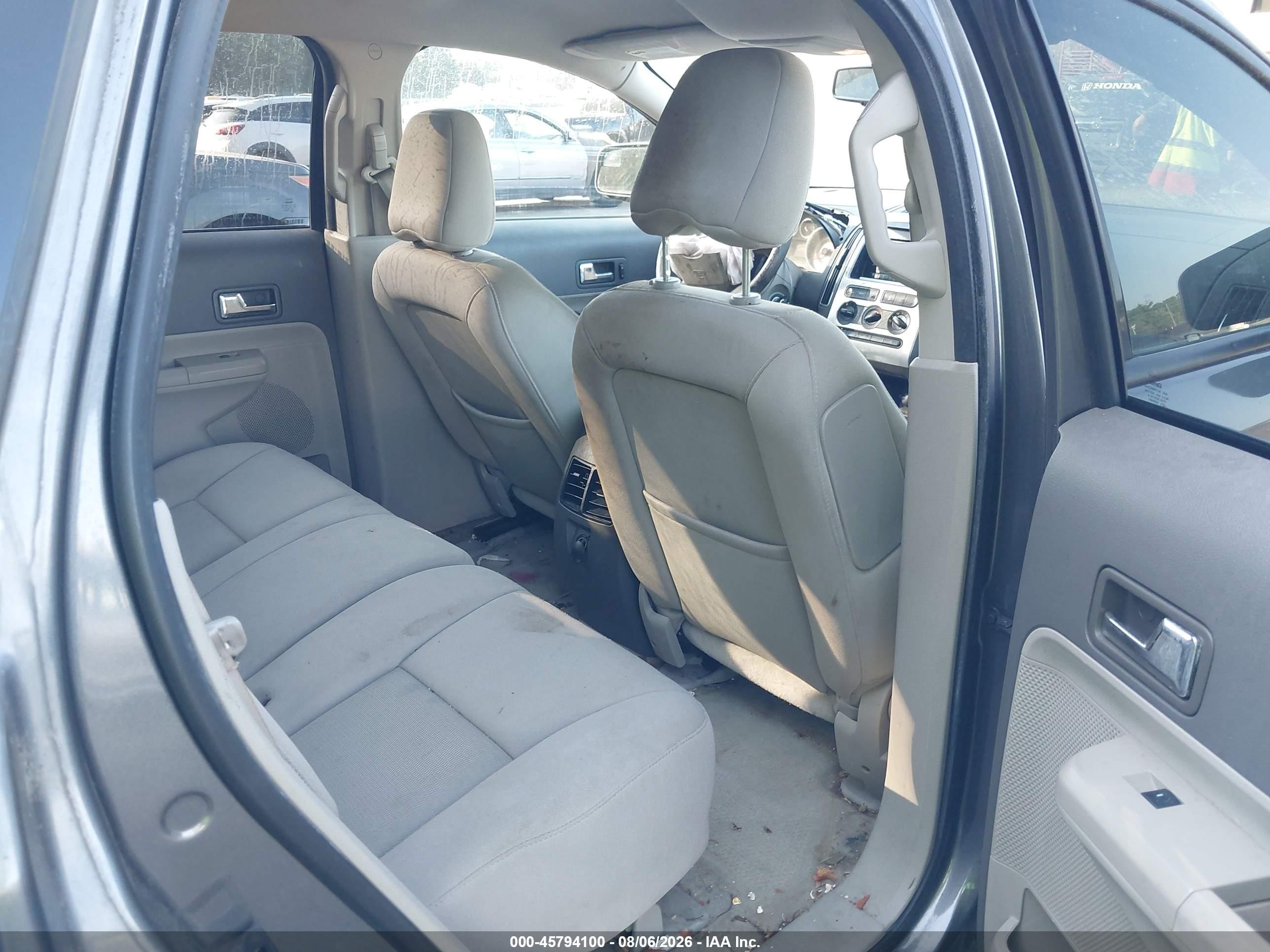 2010 Ford Edge Sel Gray vin: 2FMDK3JC8ABB63089