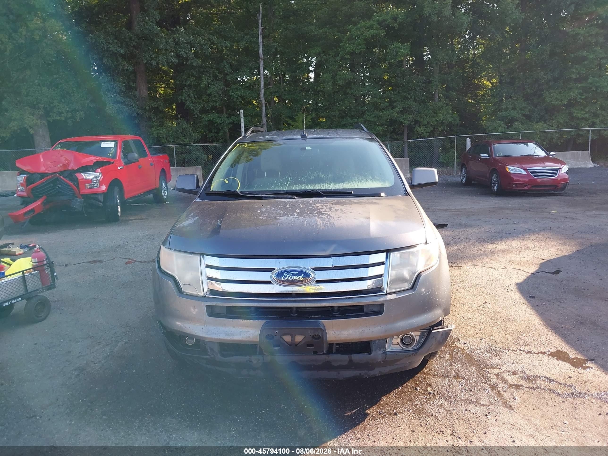 2010 Ford Edge Sel Gray vin: 2FMDK3JC8ABB63089