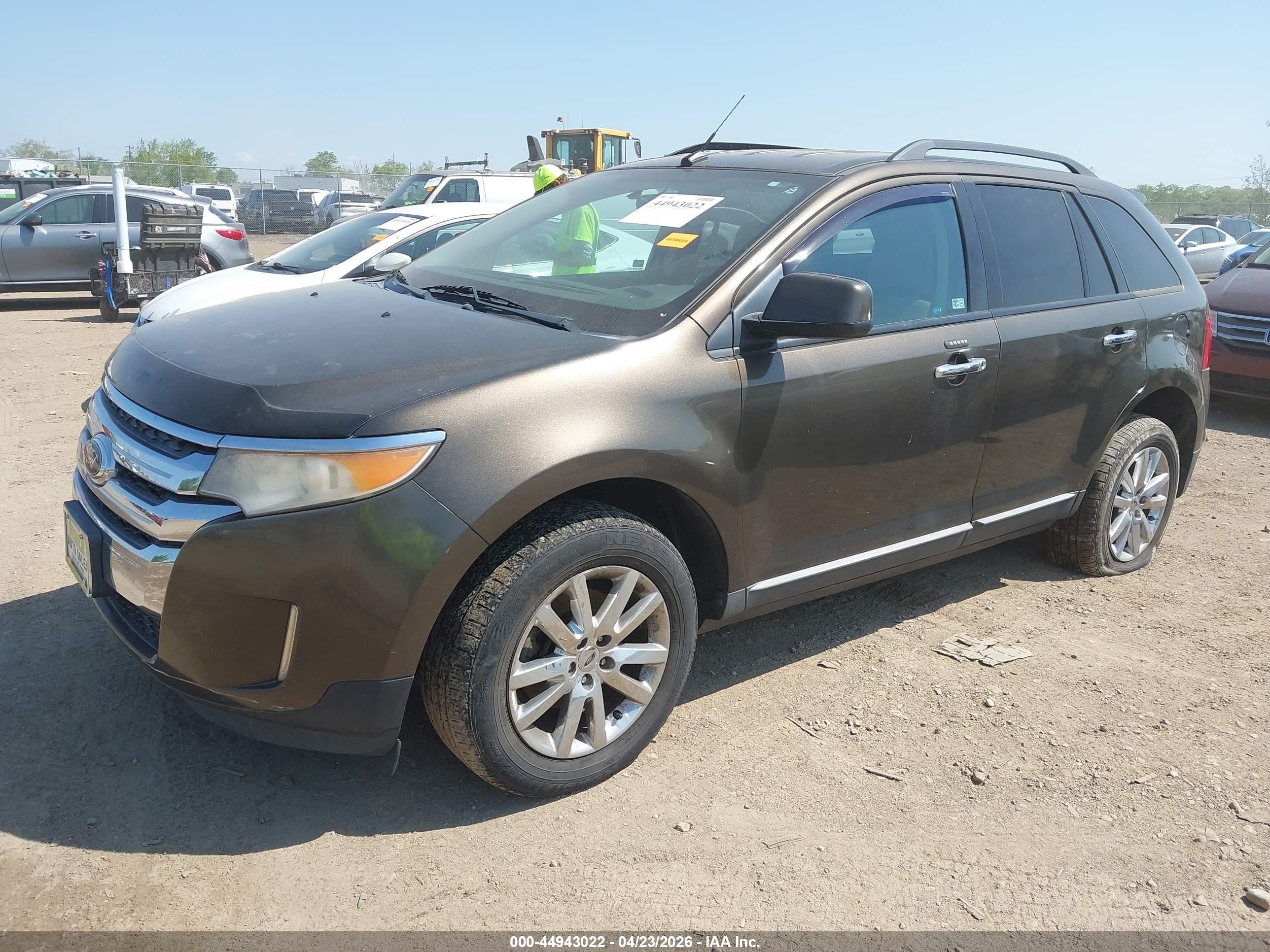 2011 Ford Edge Sel Brown vin: 2FMDK3JC8BBA29751