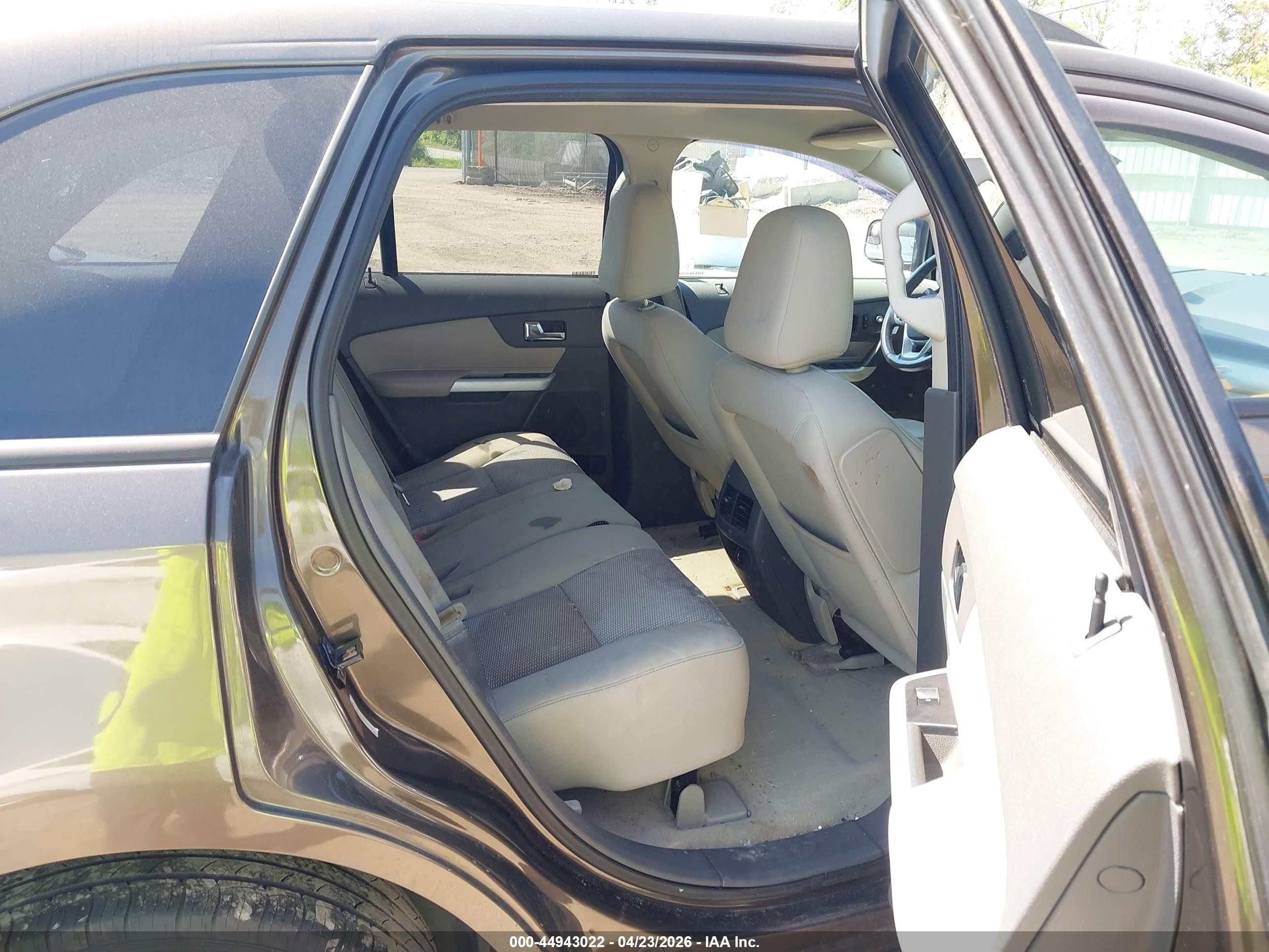2011 Ford Edge Sel Brown vin: 2FMDK3JC8BBA29751