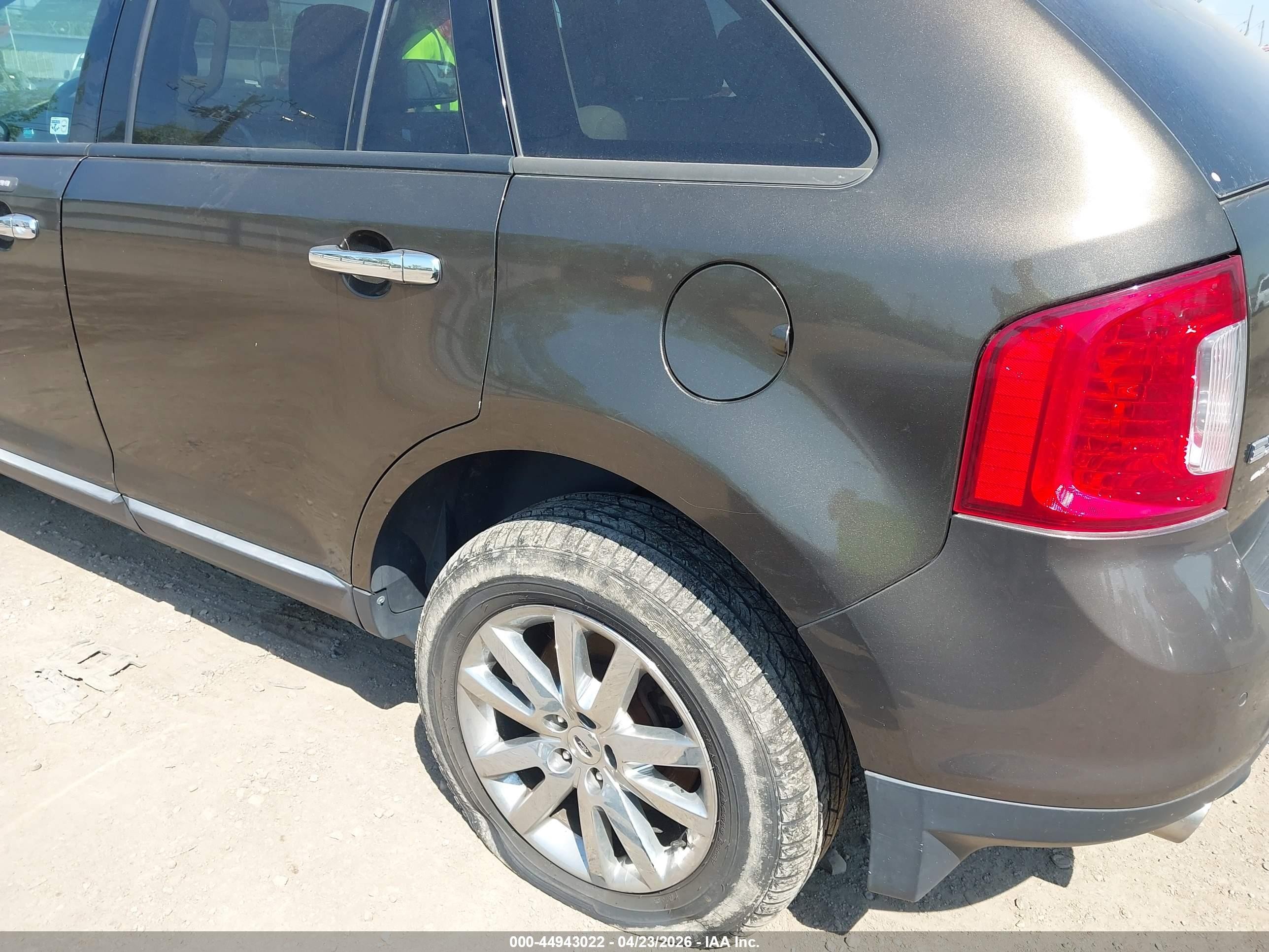 2011 Ford Edge Sel Brown vin: 2FMDK3JC8BBA29751