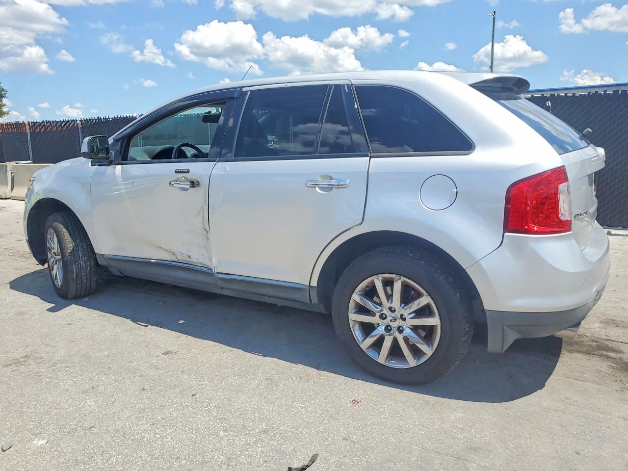 2011 Ford Edge Sel Silver vin: 2FMDK3JC8BBA38062