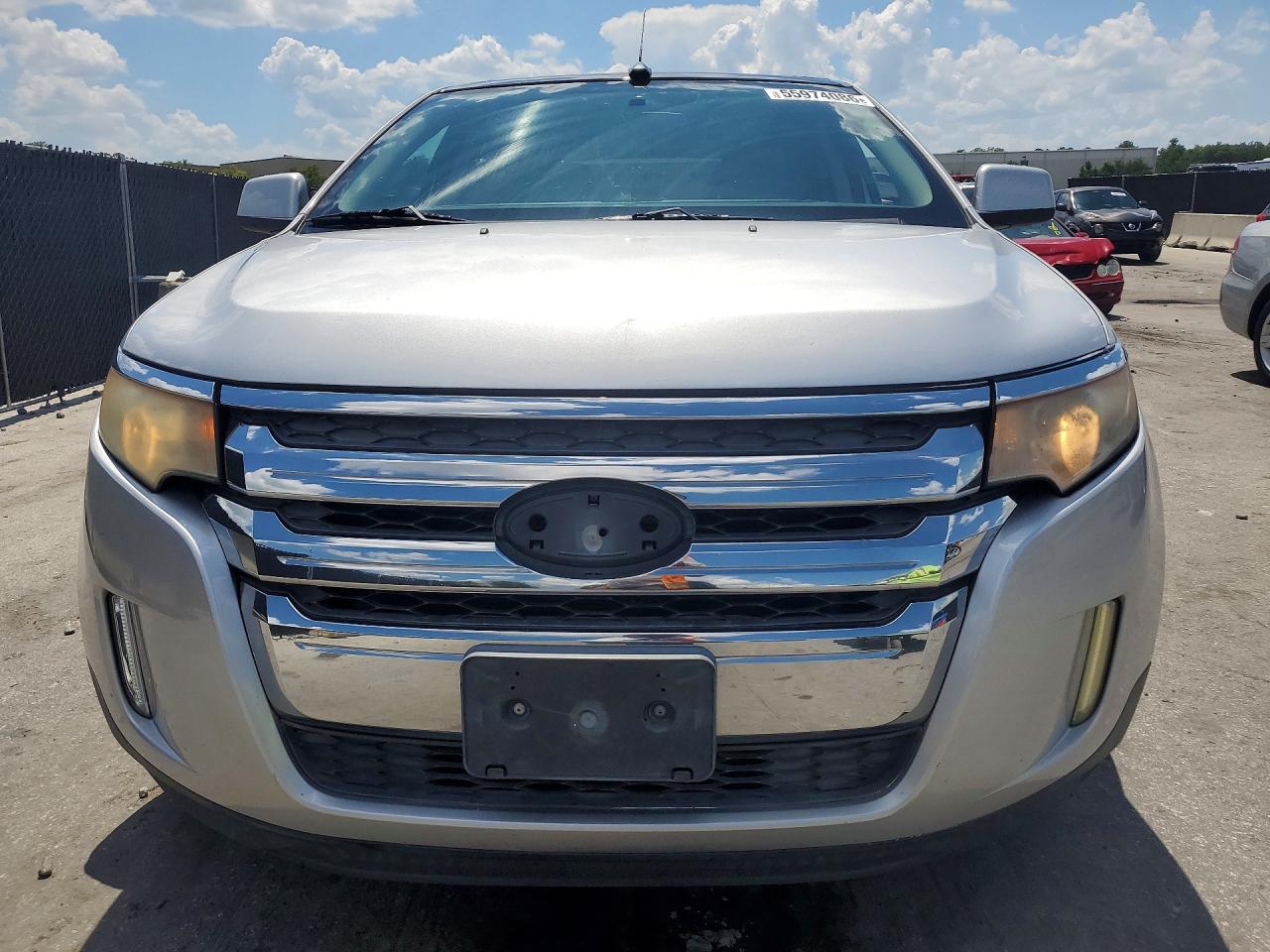 2011 Ford Edge Sel Silver vin: 2FMDK3JC8BBA38062