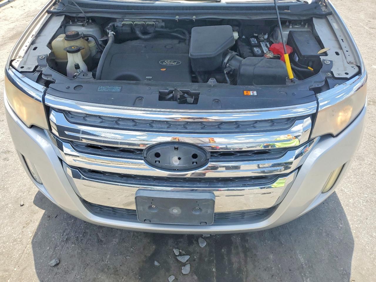 2011 Ford Edge Sel Silver vin: 2FMDK3JC8BBA38062