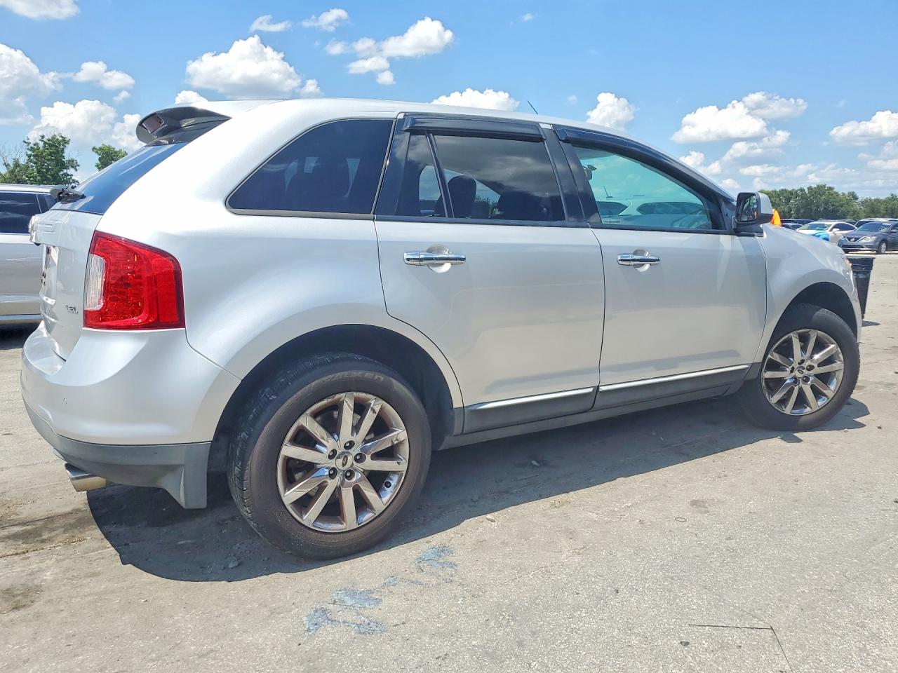 2011 Ford Edge Sel Silver vin: 2FMDK3JC8BBA38062