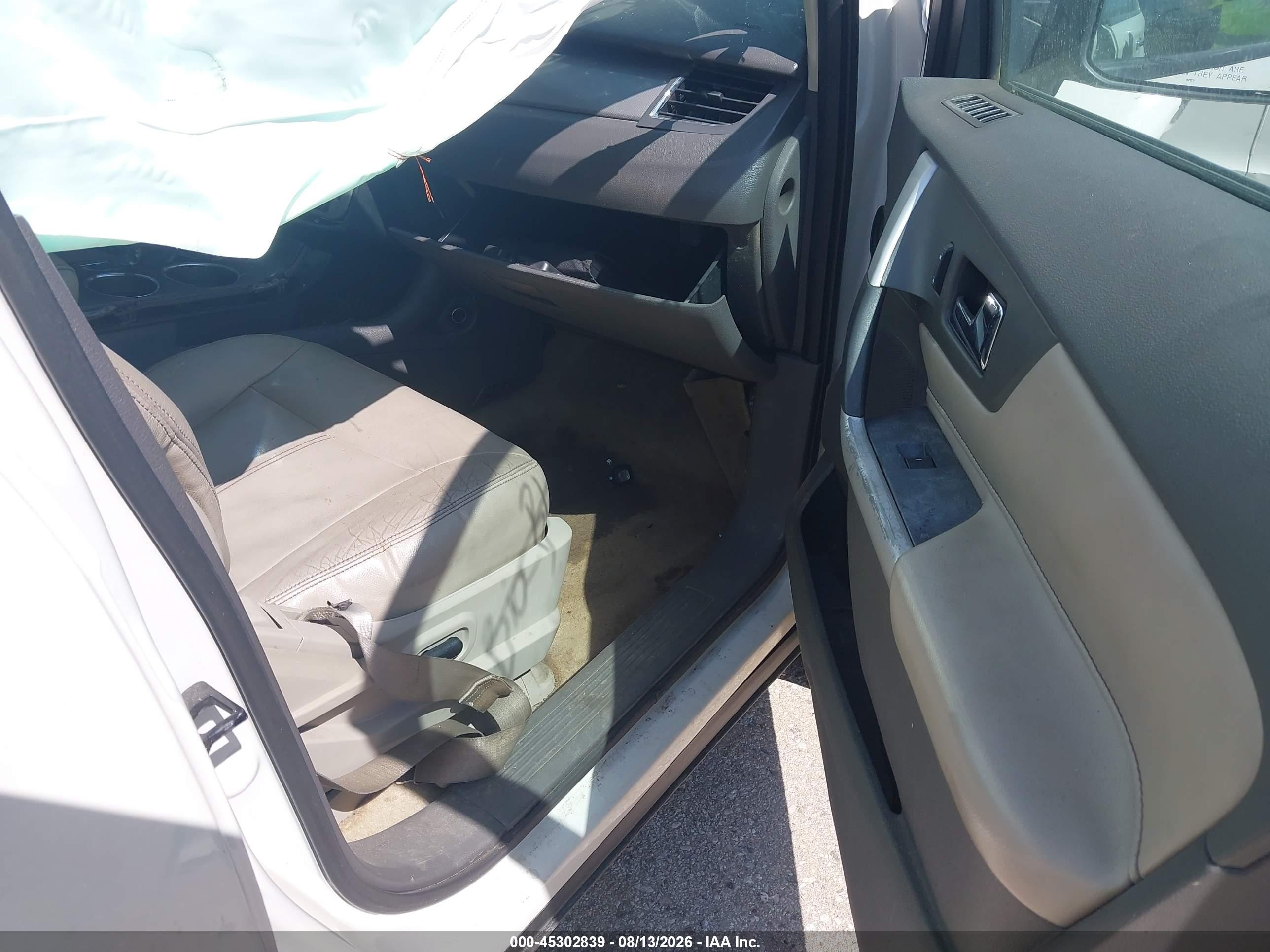 2011 Ford Edge Sel White vin: 2FMDK3JC8BBA96656