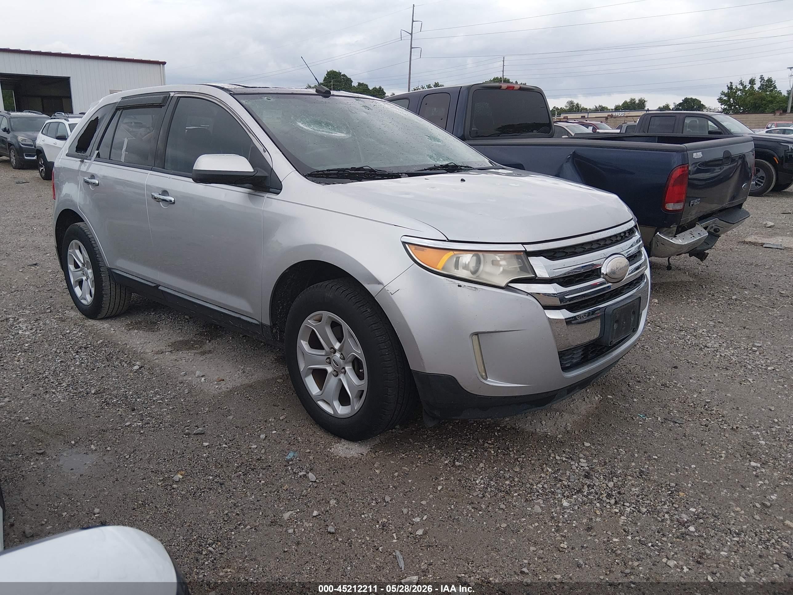2011 Ford Edge Sel Silver vin: 2FMDK3JC8BBB38646