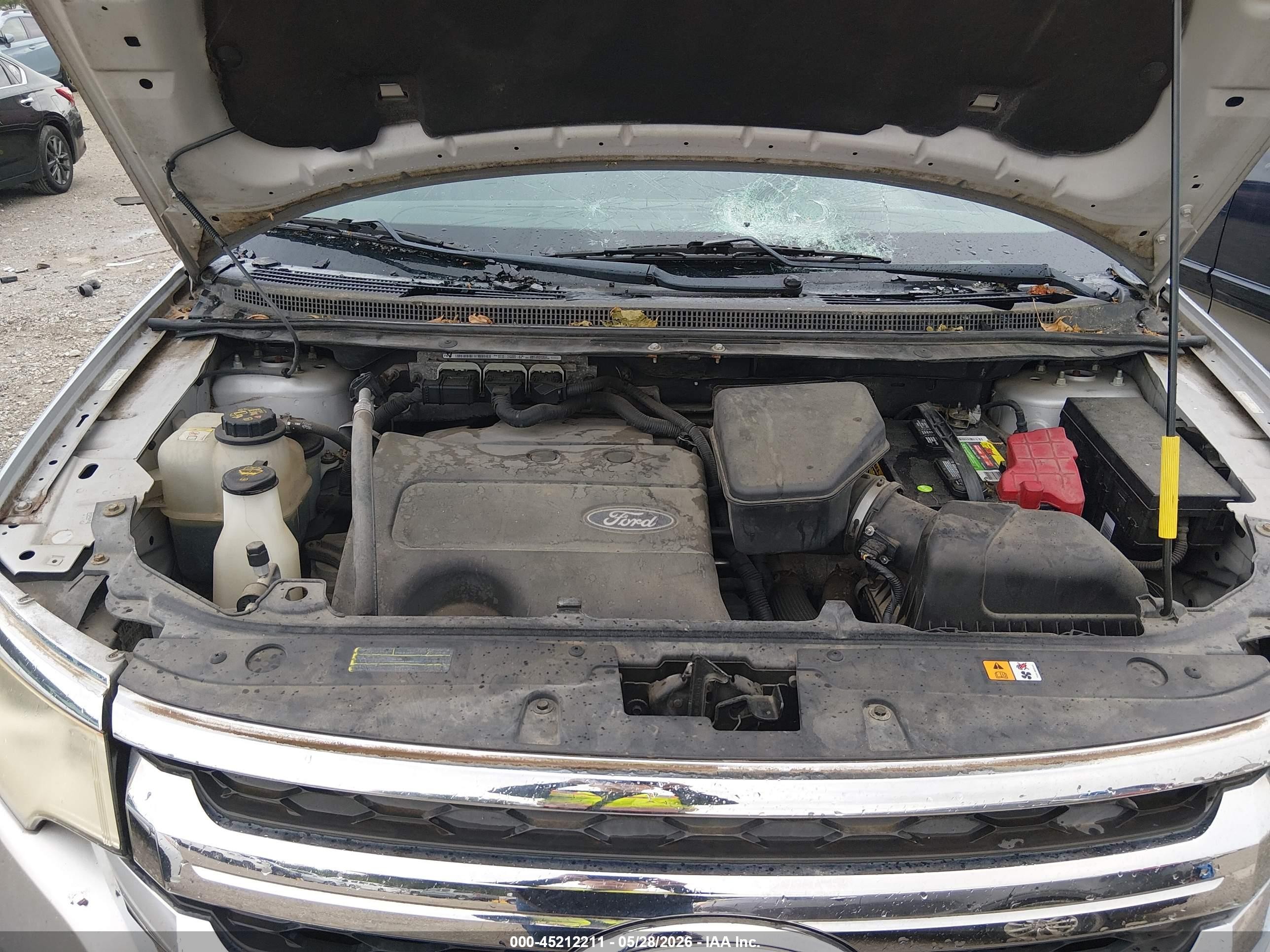 2011 Ford Edge Sel Silver vin: 2FMDK3JC8BBB38646