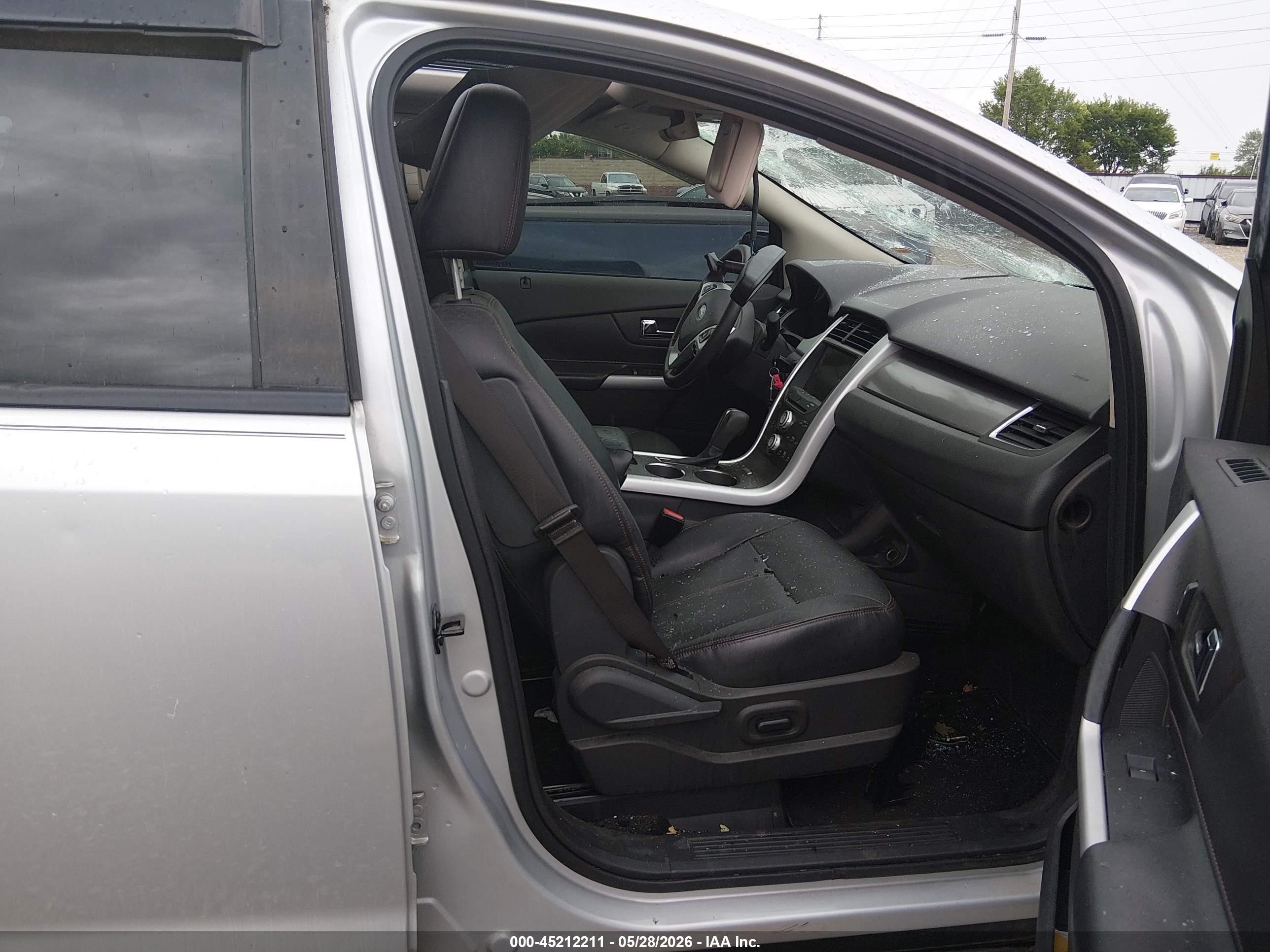 2011 Ford Edge Sel Silver vin: 2FMDK3JC8BBB38646
