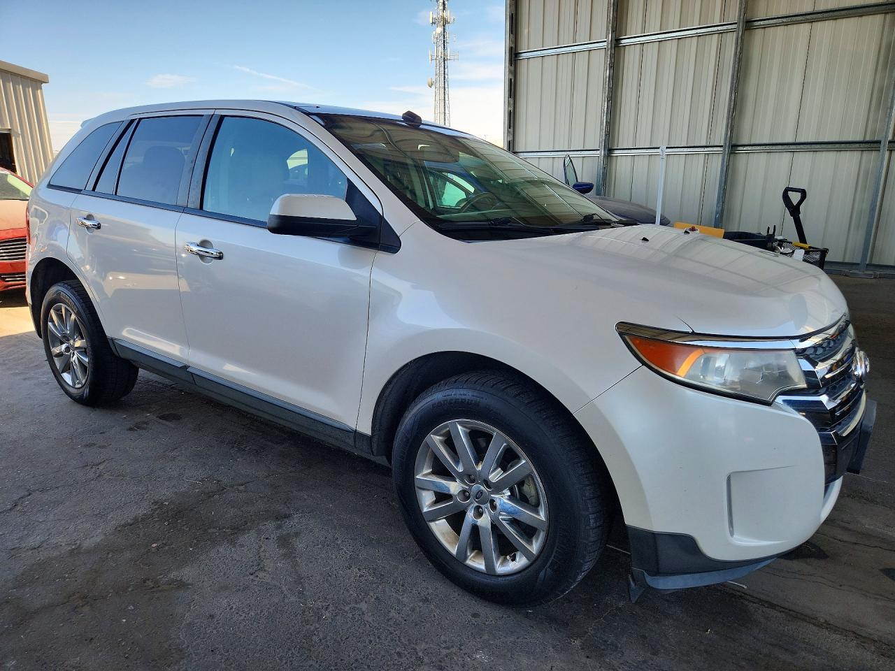 2011 Ford Edge Sel White vin: 2FMDK3JC8BBB44656