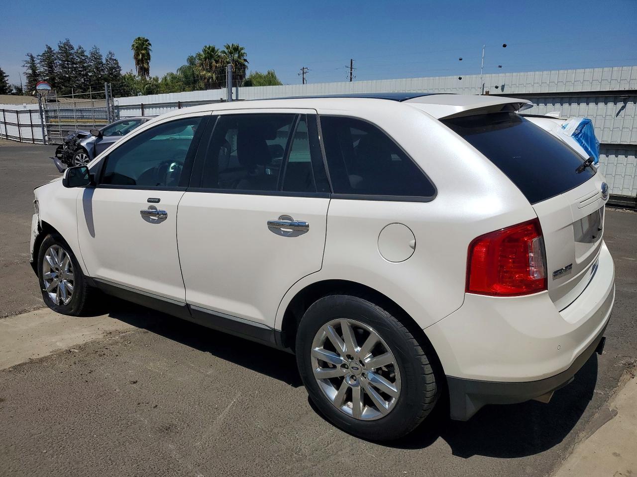 2011 Ford Edge Sel White vin: 2FMDK3JC8BBB44656