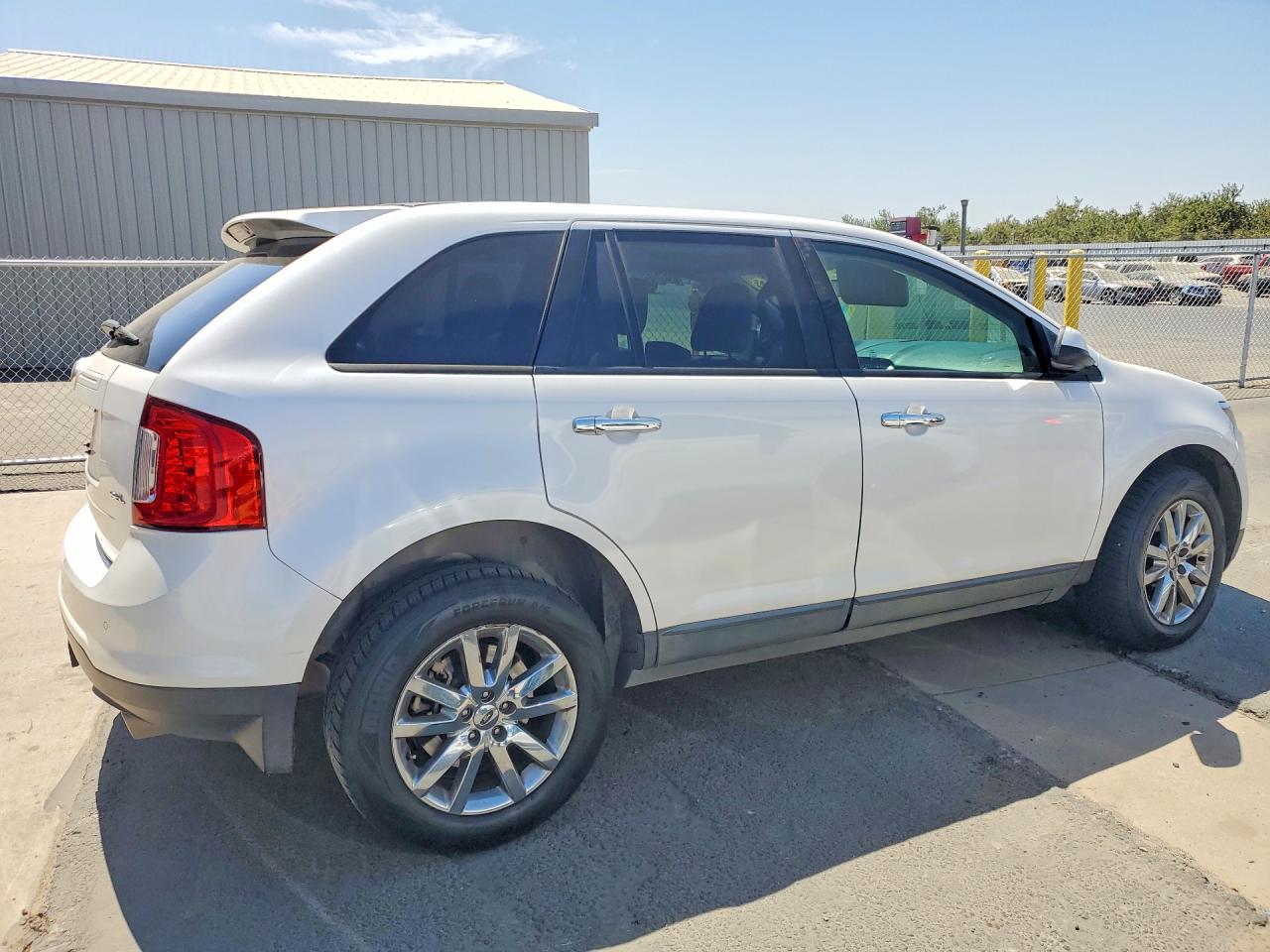 2011 Ford Edge Sel White vin: 2FMDK3JC8BBB44656