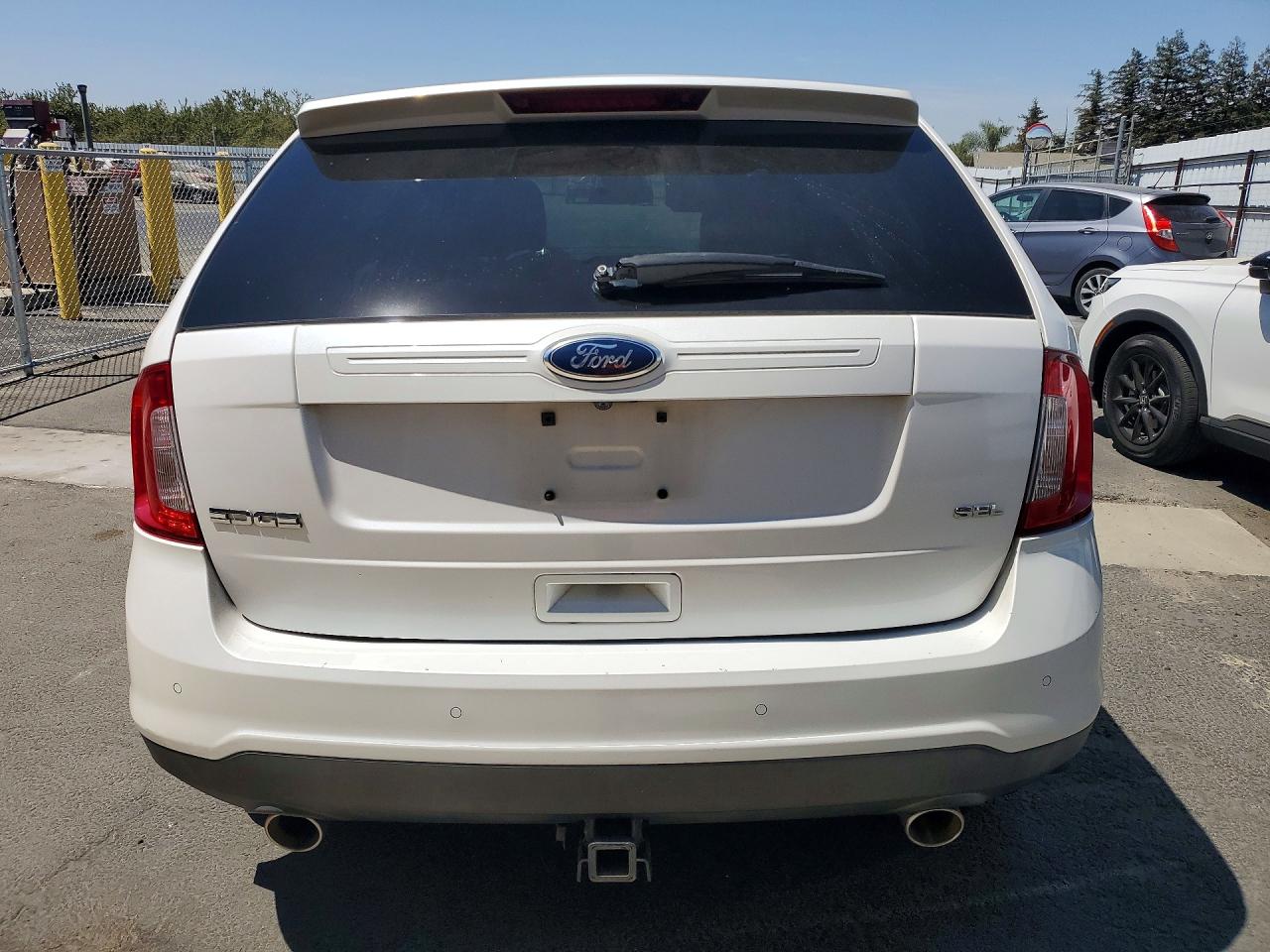 2011 Ford Edge Sel White vin: 2FMDK3JC8BBB44656