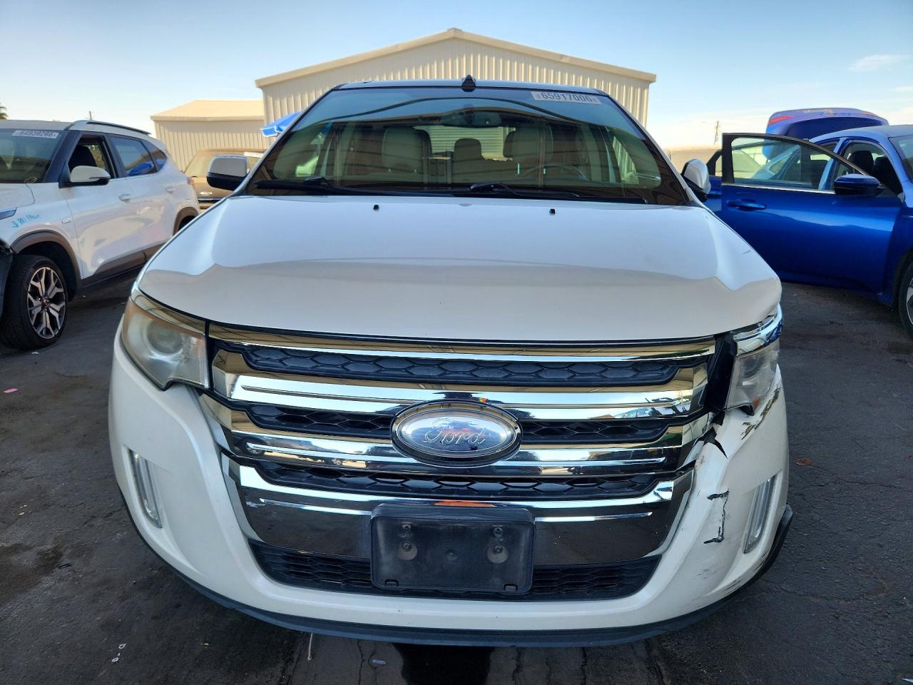 2011 Ford Edge Sel White vin: 2FMDK3JC8BBB44656
