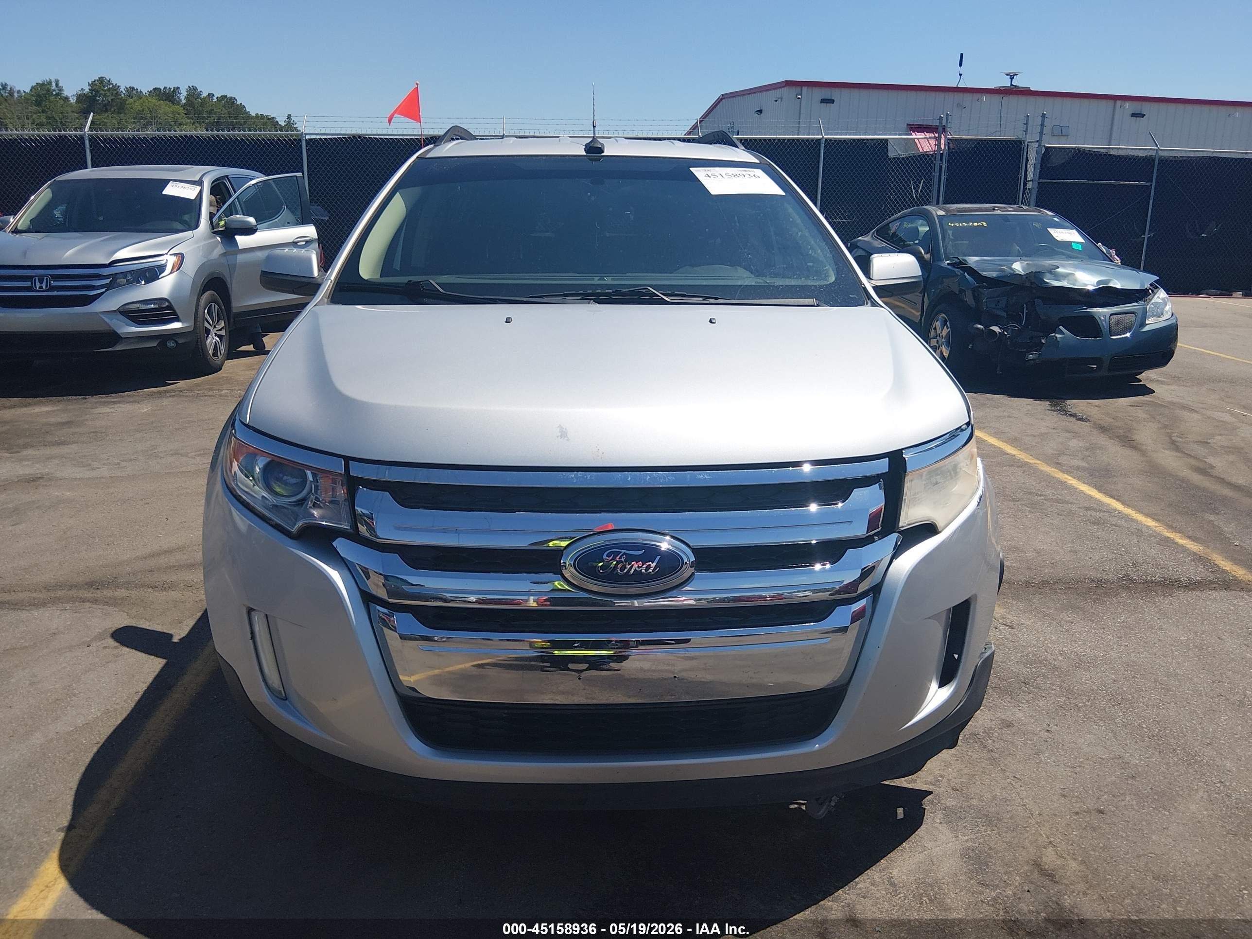2011 Ford Edge Sel Silver vin: 2FMDK3JC8BBB64258