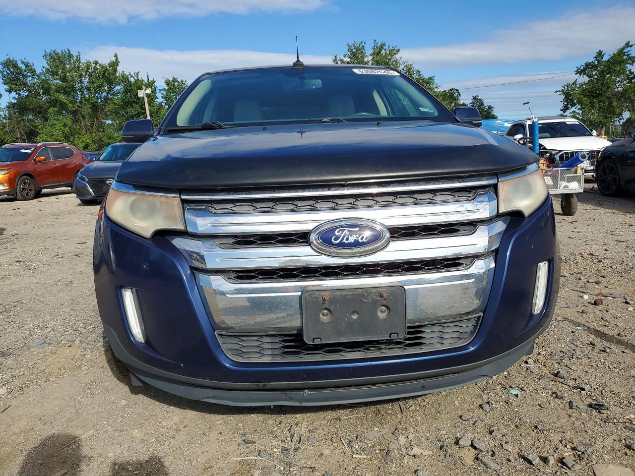 2012 Ford Edge Sel Blue vin: 2FMDK3JC8CBA11753