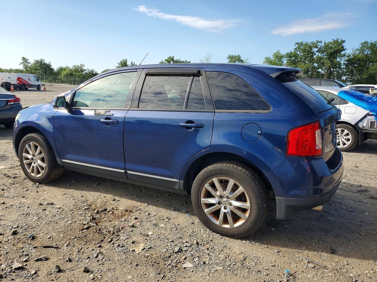2012 Ford Edge Sel Blue vin: 2FMDK3JC8CBA11753