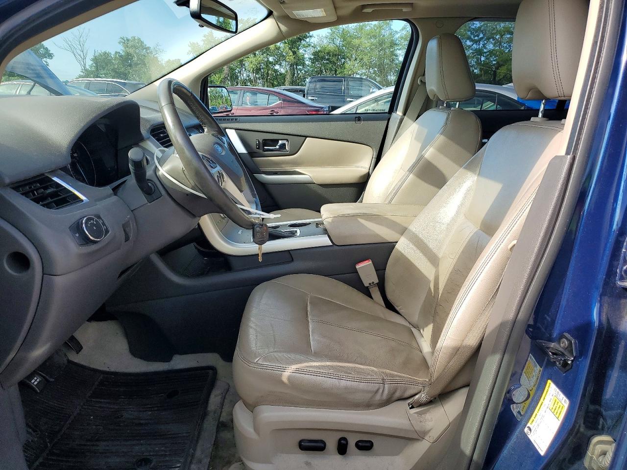 2012 Ford Edge Sel Blue vin: 2FMDK3JC8CBA11753