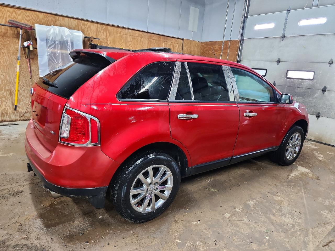2012 Ford Edge Sel Красный vin: 2FMDK3JC8CBA25930