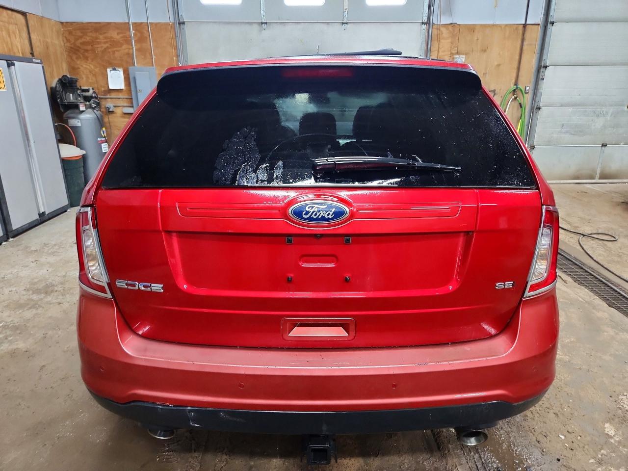 2012 Ford Edge Sel Красный vin: 2FMDK3JC8CBA25930
