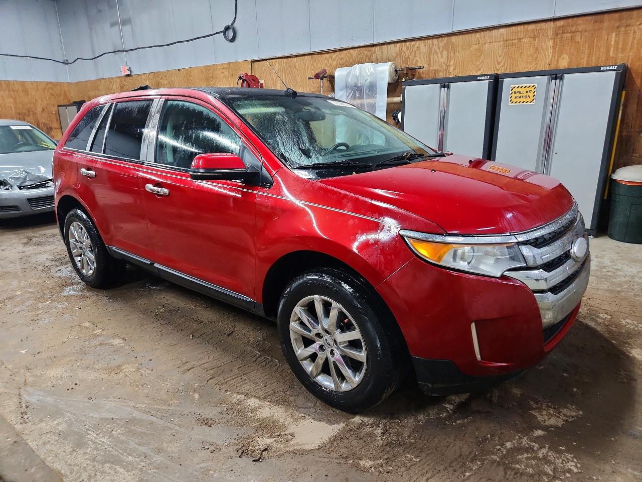 2012 Ford Edge Sel Красный vin: 2FMDK3JC8CBA25930