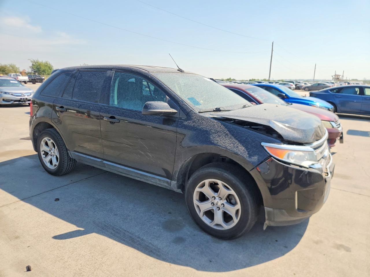 2012 Ford Edge Sel Black vin: 2FMDK3JC8CBA72164