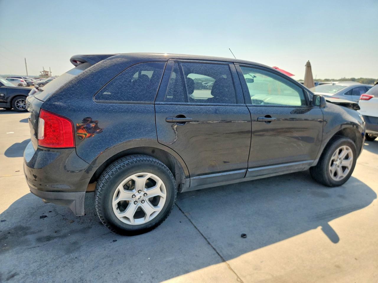 2012 Ford Edge Sel Black vin: 2FMDK3JC8CBA72164