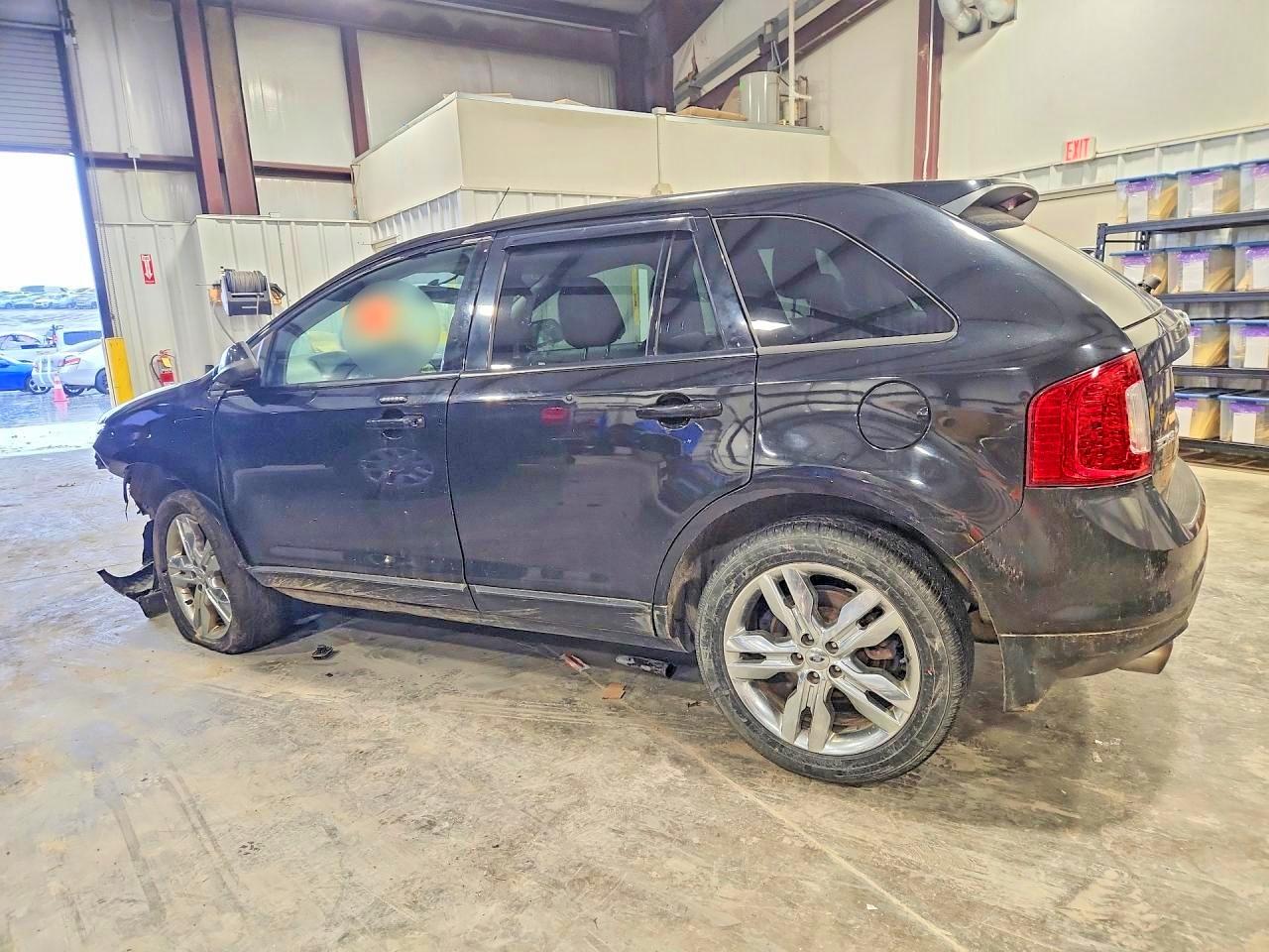 2013 Ford Edge Sel Черный vin: 2FMDK3JC8DBA67693