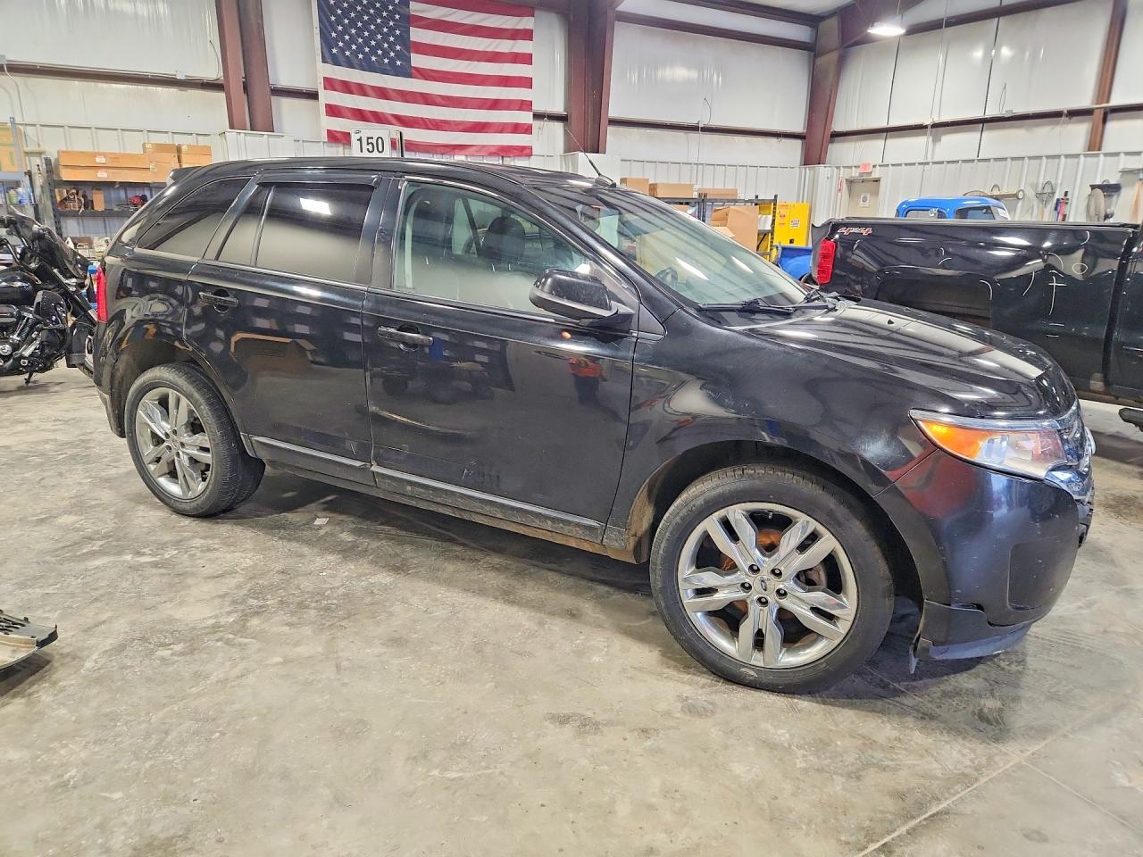 2013 Ford Edge Sel Черный vin: 2FMDK3JC8DBA67693