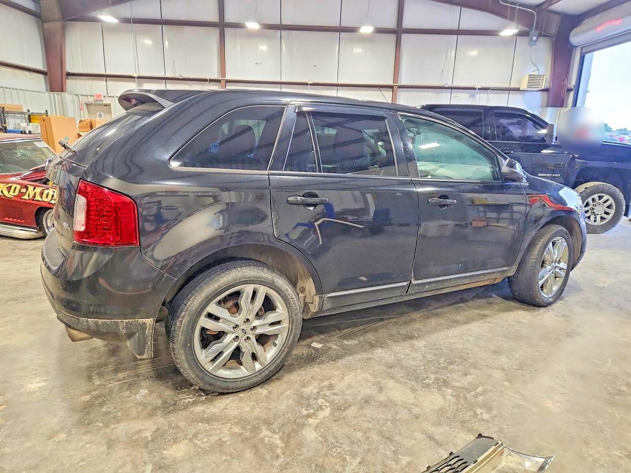 2013 Ford Edge Sel Черный vin: 2FMDK3JC8DBA67693