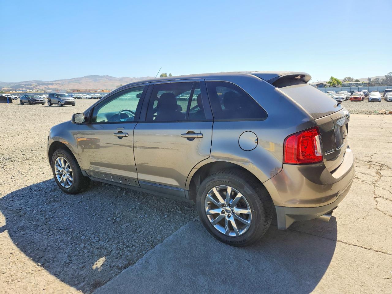 2013 Ford Edge Sel Tan vin: 2FMDK3JC8DBA87054