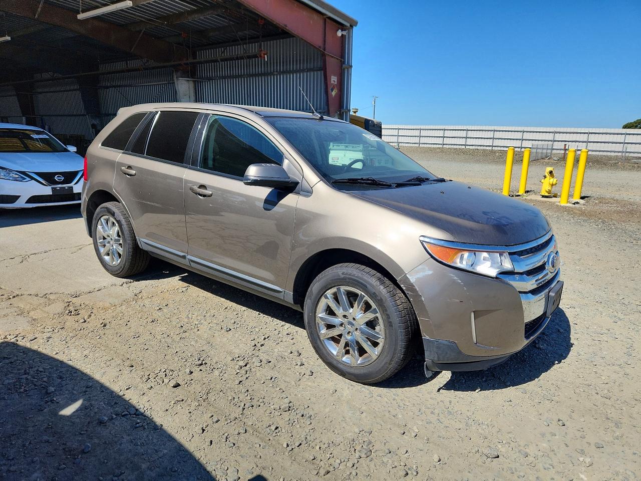 2013 Ford Edge Sel Tan vin: 2FMDK3JC8DBA87054