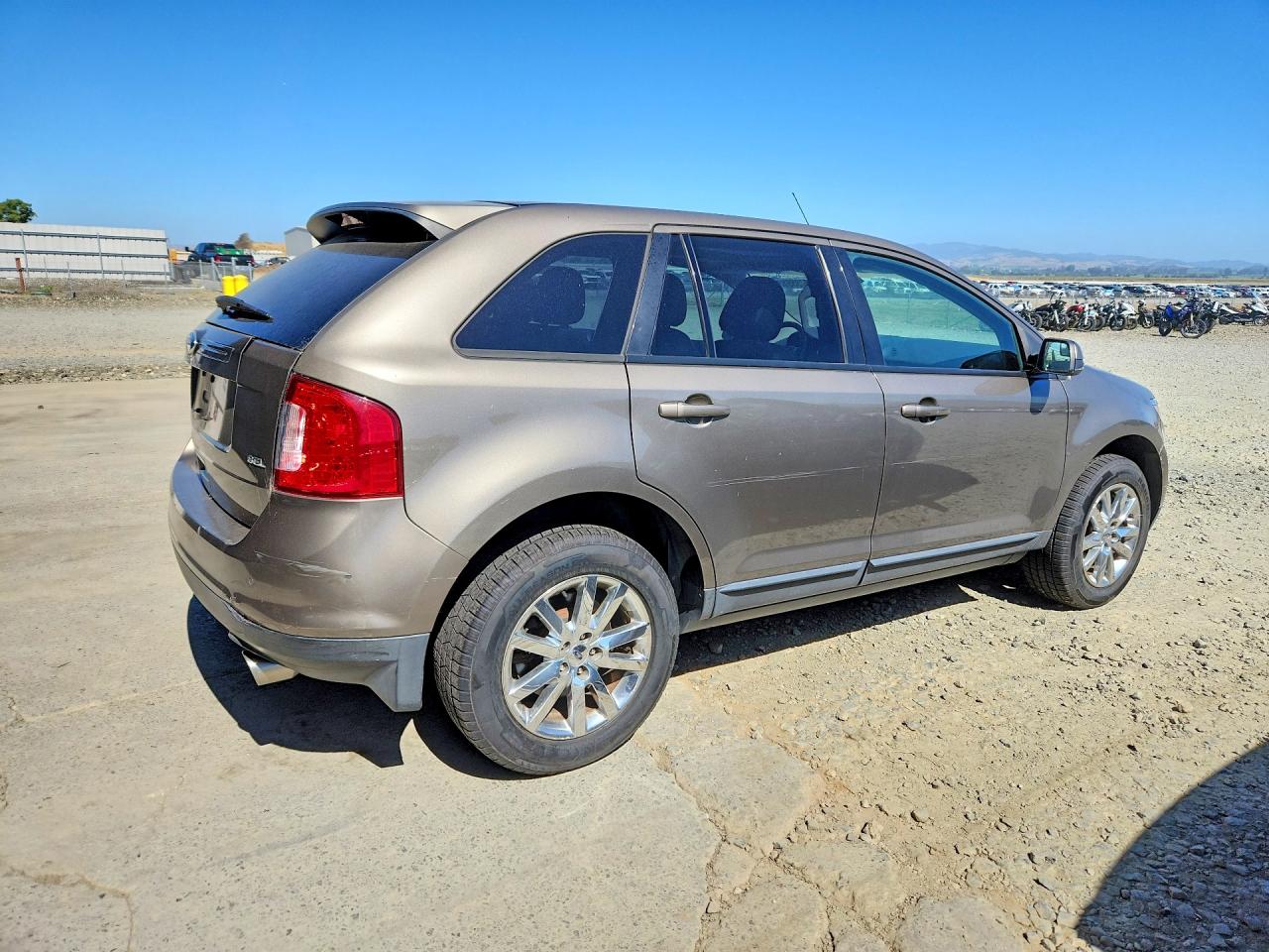 2013 Ford Edge Sel Tan vin: 2FMDK3JC8DBA87054