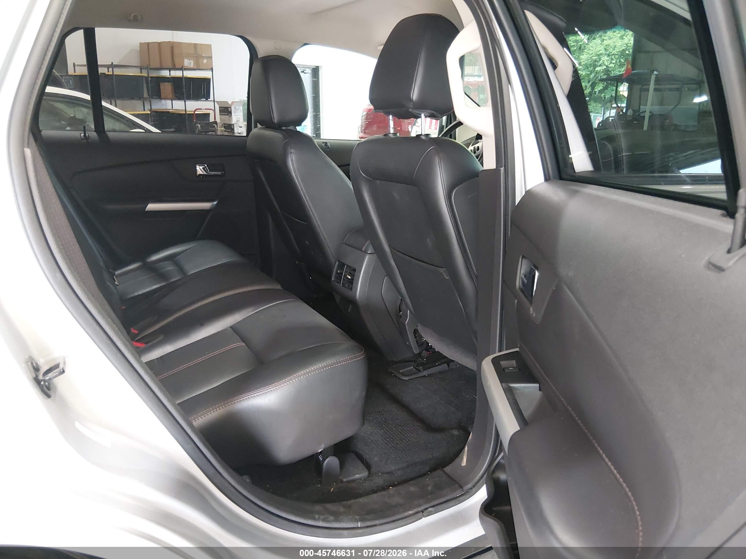 2013 Ford Edge Sel Silver vin: 2FMDK3JC8DBB19582